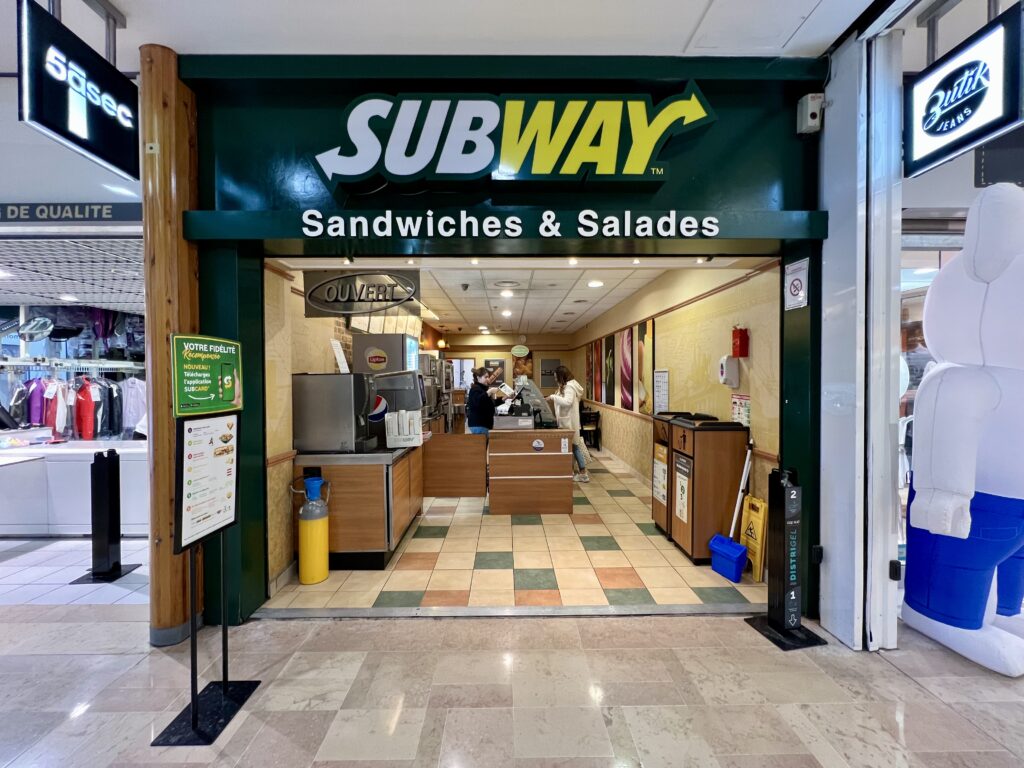 Subway - Fraîcheur et choix à chaque bouchée.